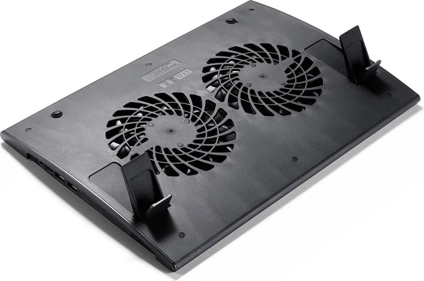 Mauspad për ftohje të laptopit DeepCool Wind Pal FS, 1200 RPM, ngjyrë e zezë