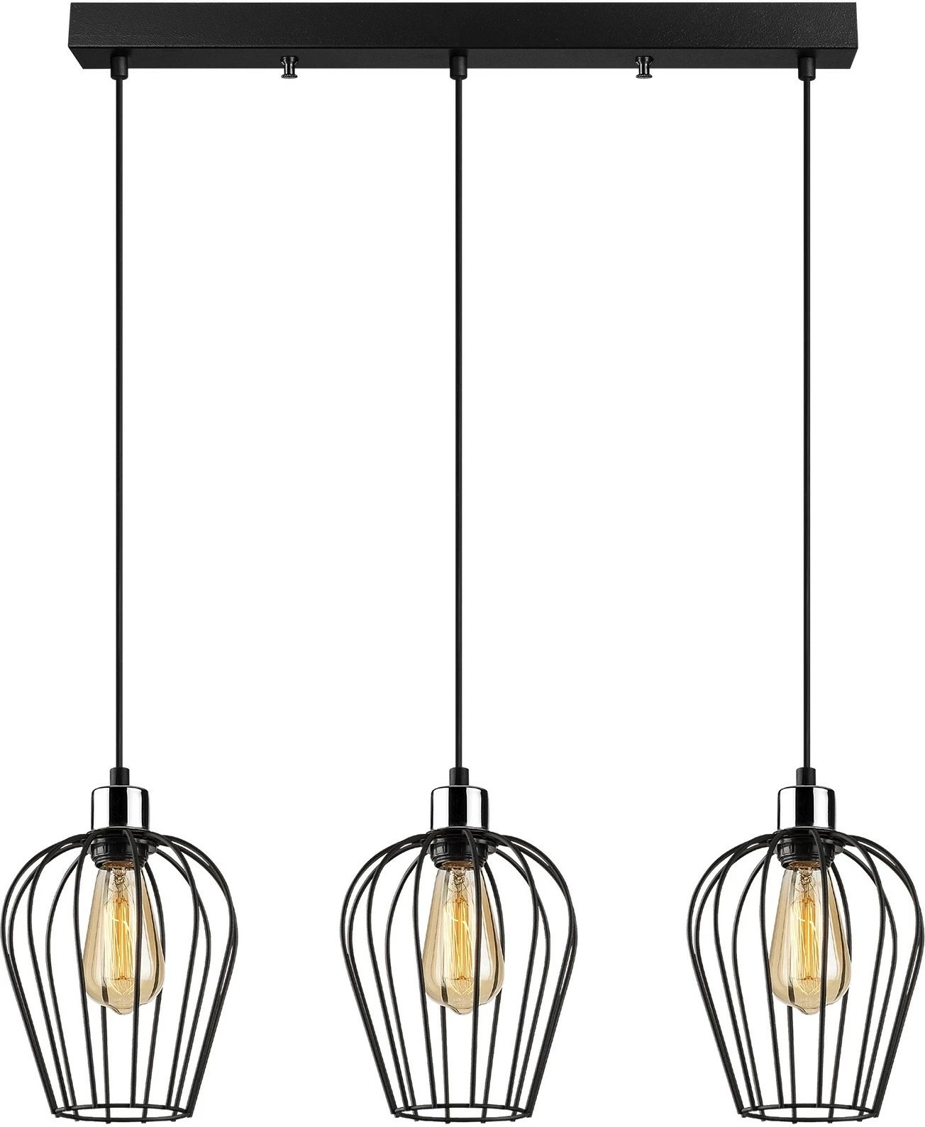 Llambë tavani Opviq, model Tel - 6701, ngjyrë e zezë