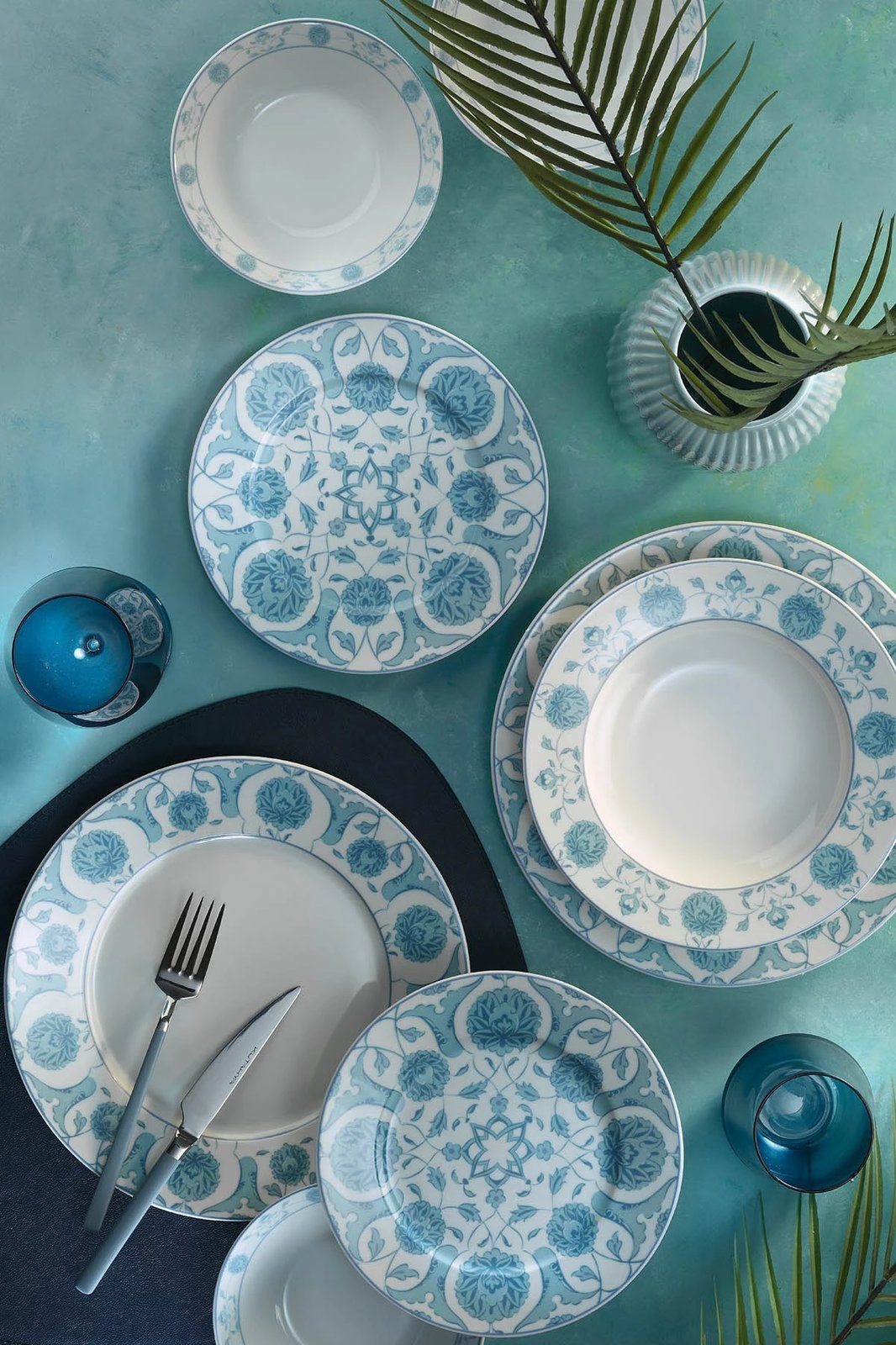 Set enësh për drekë (24 copë), Hermia Concept, NNLB24Y2885503