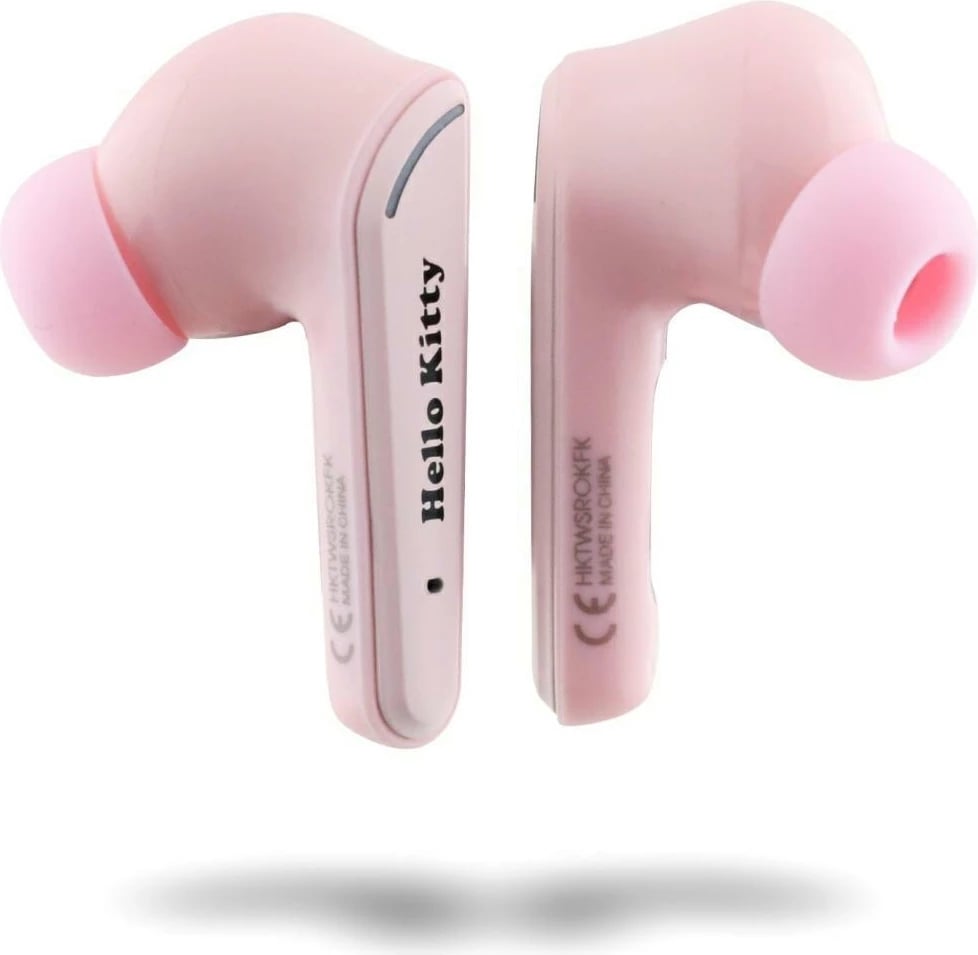 Kufje TWS Hello Kitty O Glossy Finish, Rozë