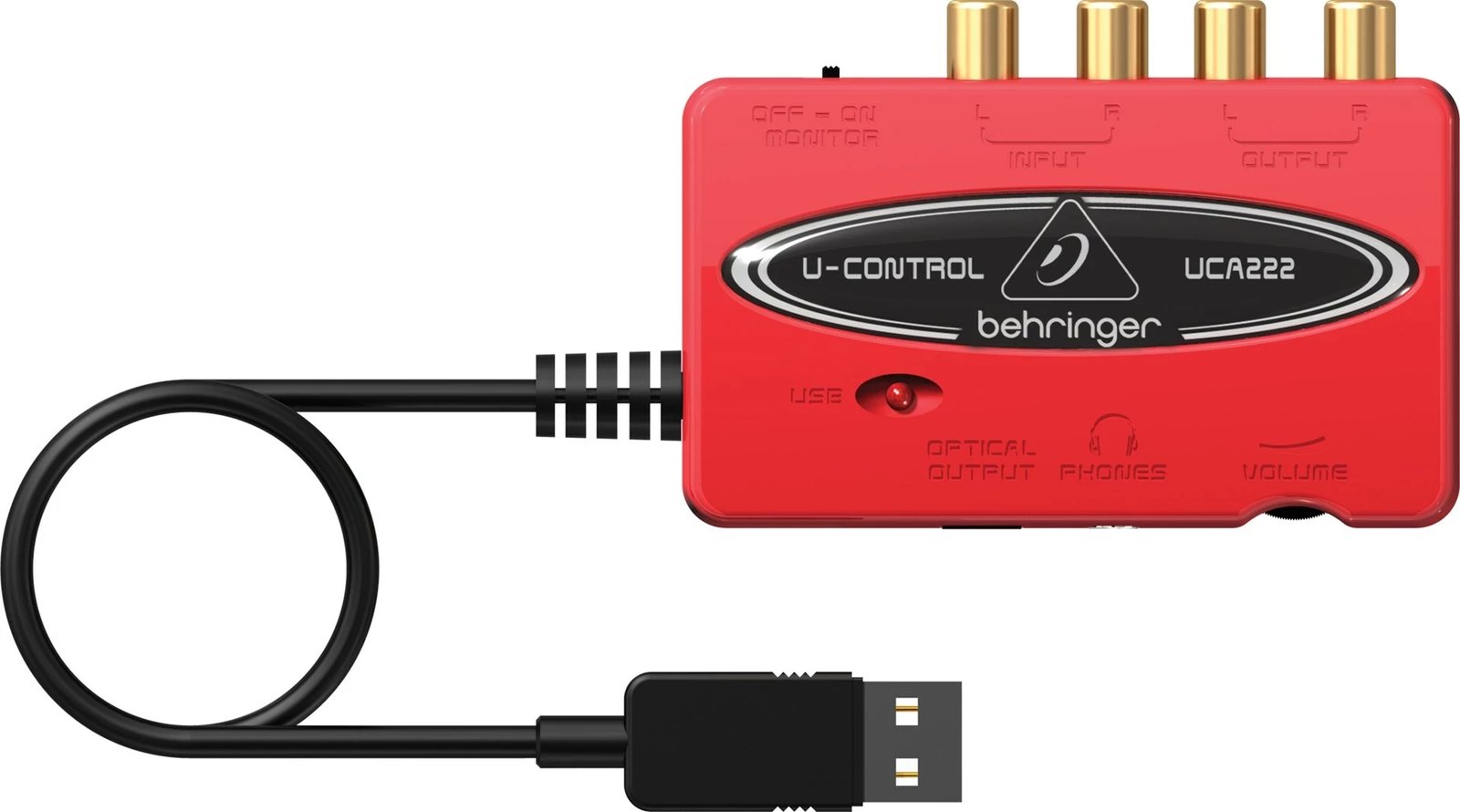 Interfejs audio Behringer UCA222, i kuq