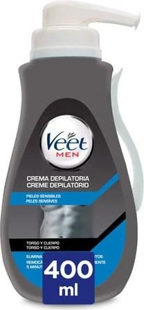Krem depilimi për meshkuj VEET Men Gel për lëkurë të ndjeshme 400ml