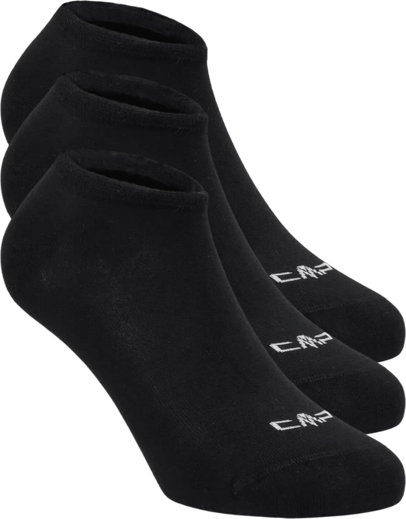 Çorape të padukshme unisex CMP, të zeza