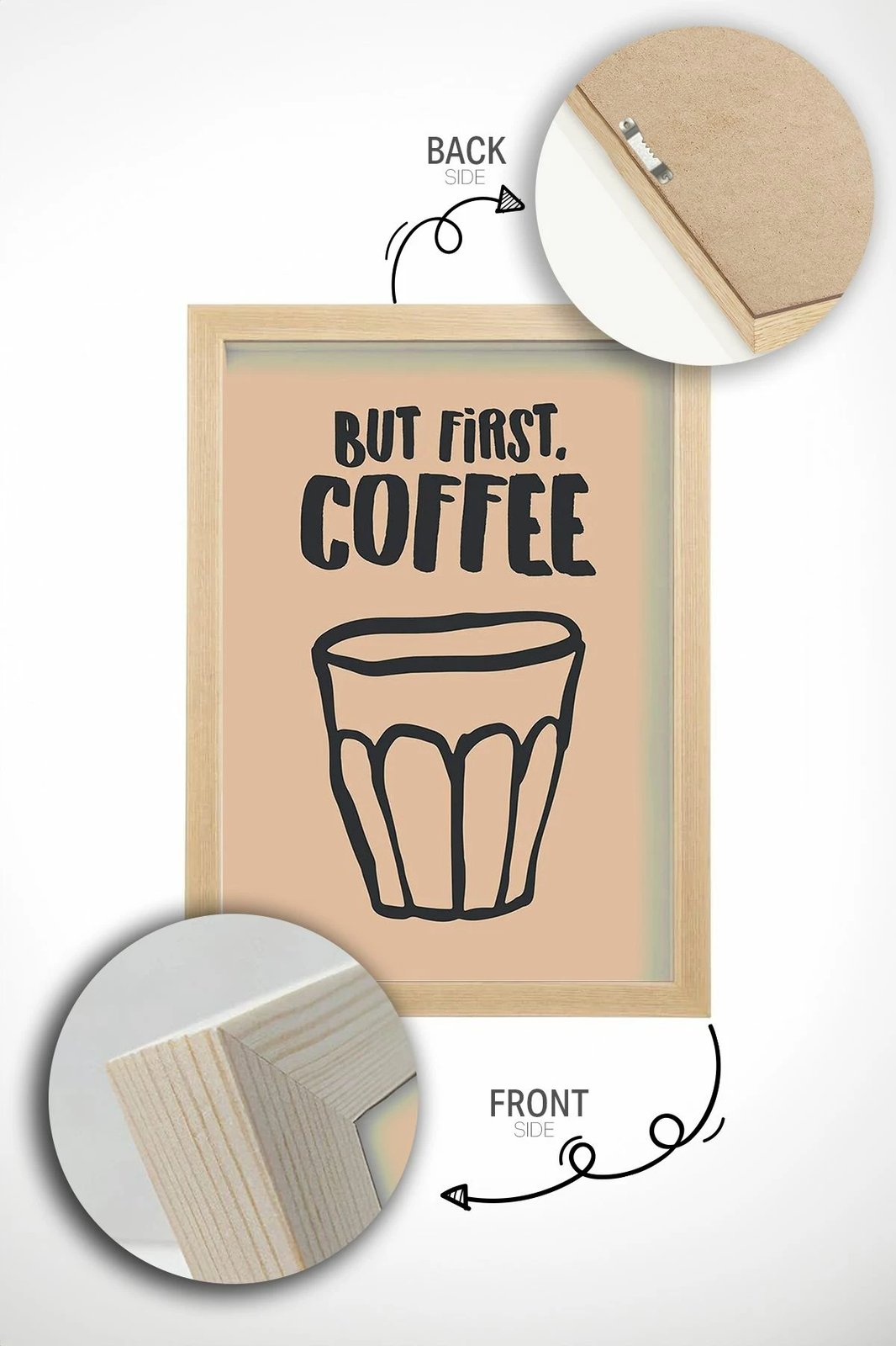 Pikturë dekorative me kornizë, Wallity, Ersy1Ham20