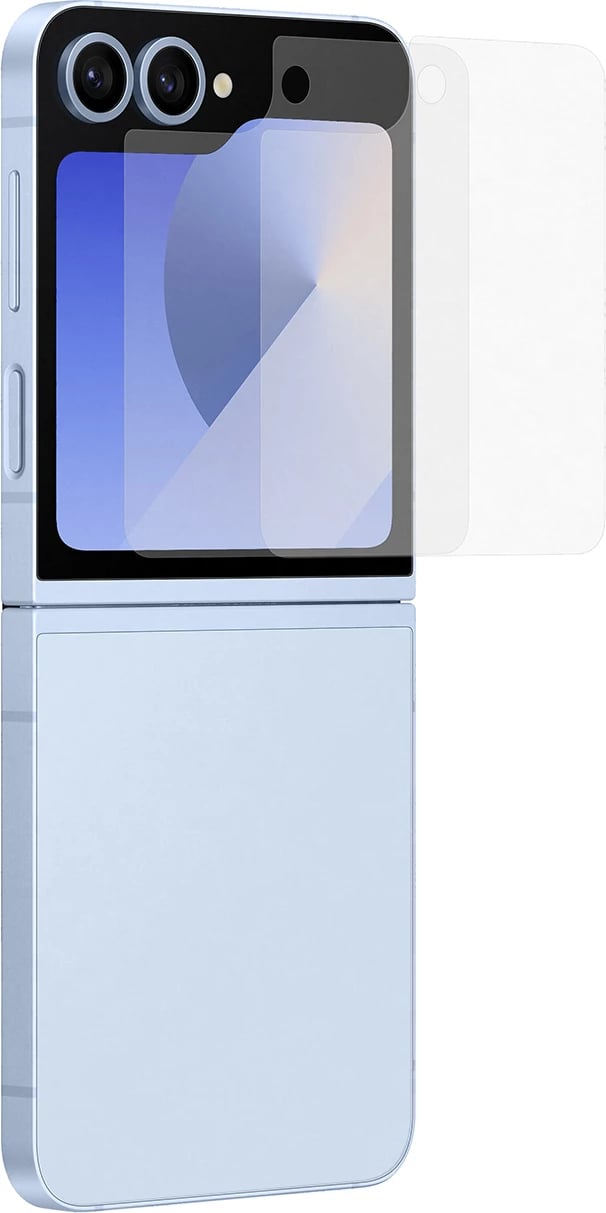 Fletë mbrojtëse ekran Samsung Anti-reflecting Film EF-UF741CTEGWW për Galaxy Z Flip 6, Transparent, 2 copë