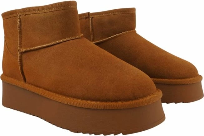 Këpucë platforme për femra Solo Soprani, kafe të çelët