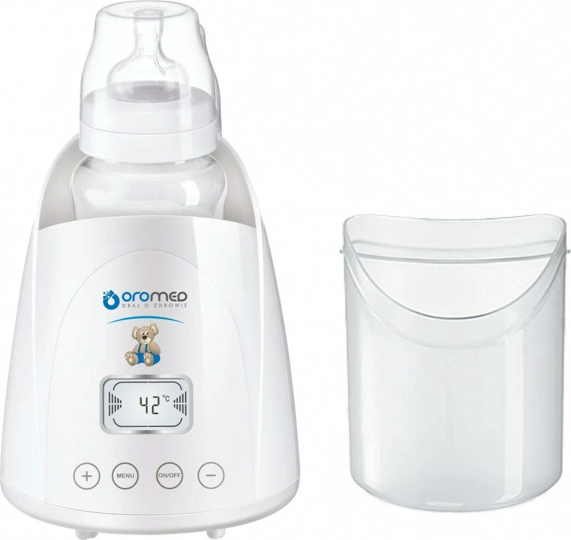 Ngrohës dhe sterilizues biberonash ORO-MED ORO-BABY HEATHER, i bardhë Ngrohës dhe sterilizues biberonash ORO-MED ORO-BABY HEATHER, i bardhë