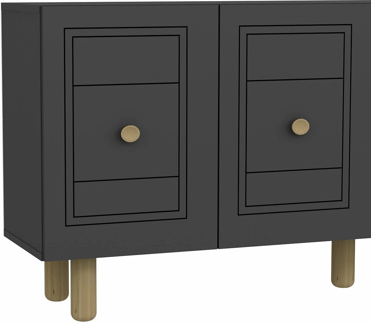 Konsolë Skye Decor, Dario Bohem, antracit