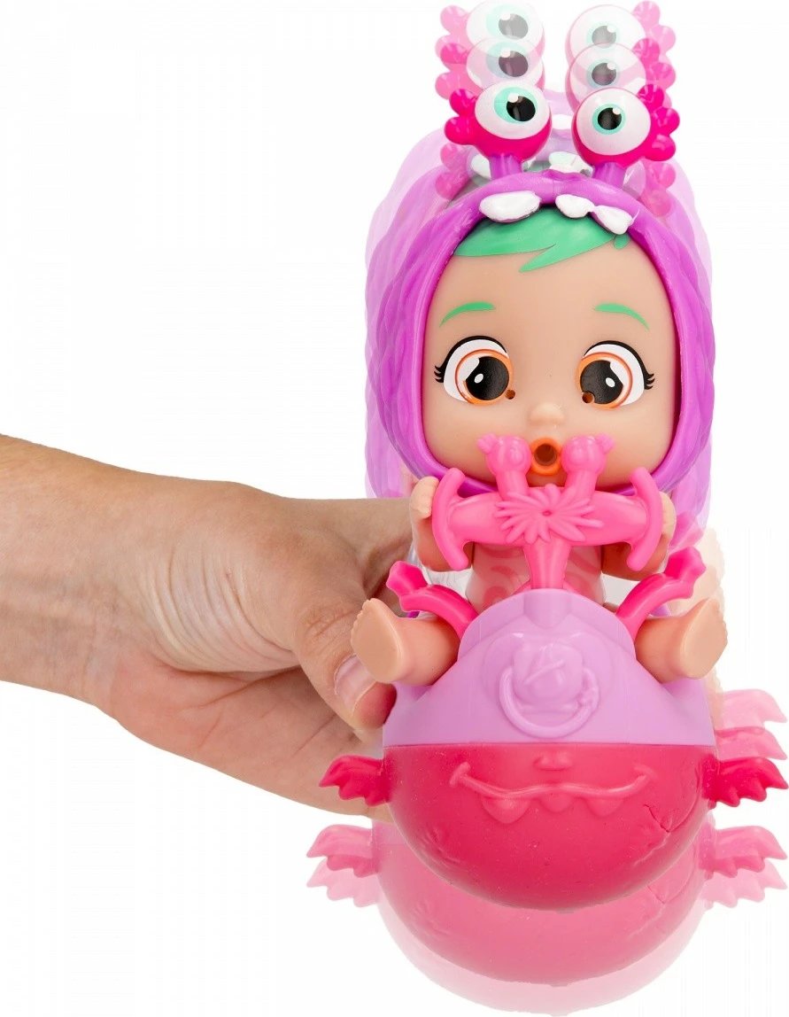 Kukull Cry Babies Stars Jumpy Monsters Bubu, Tm Toys, plastikë, për vajza, pa bateri, vjollcë Kukull Cry Babies Stars Jumpy Monsters Bubu, Tm Toys, plastikë, për vajza, pa bateri, vjollcë