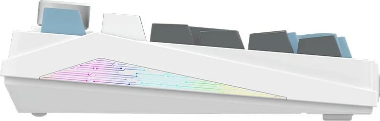 Kasë mekanike Aqirys Atria, 96%, 95 taste, RGB, USB Type-C, e bardhë