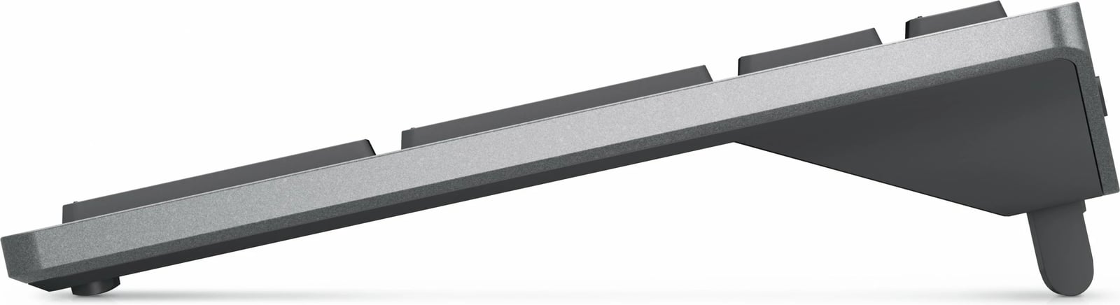 Tastierë dhe maus wireless DELL KM7120W, QWERTY, gri, titanium