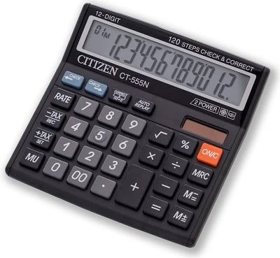 Kalkulator Citizen CT-555N, i zi