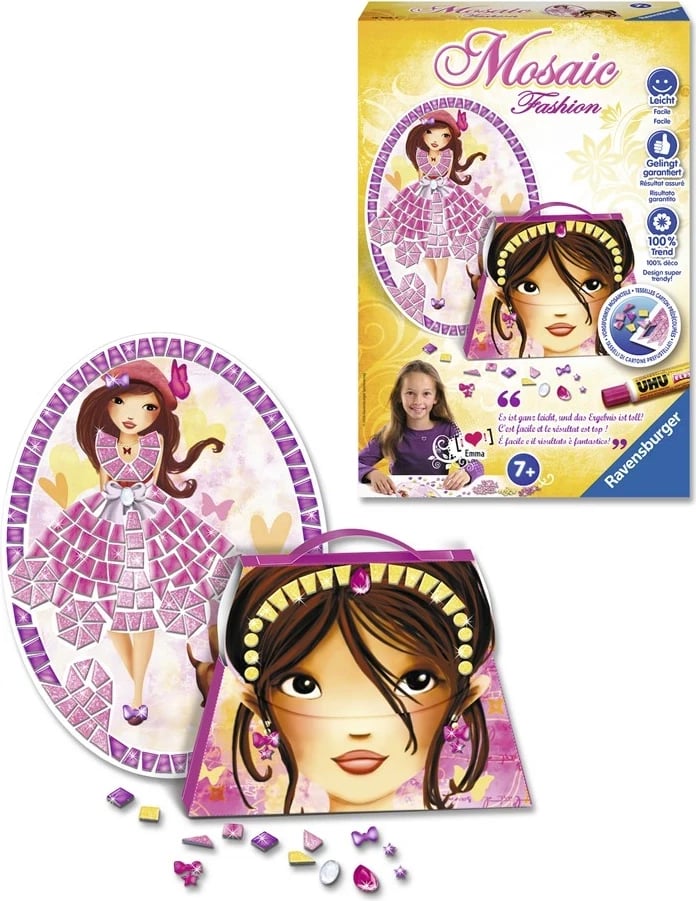 Lojë artizanale Ravensburger, për fëmijë, 6 art/craft, shumëngjyrëshe
