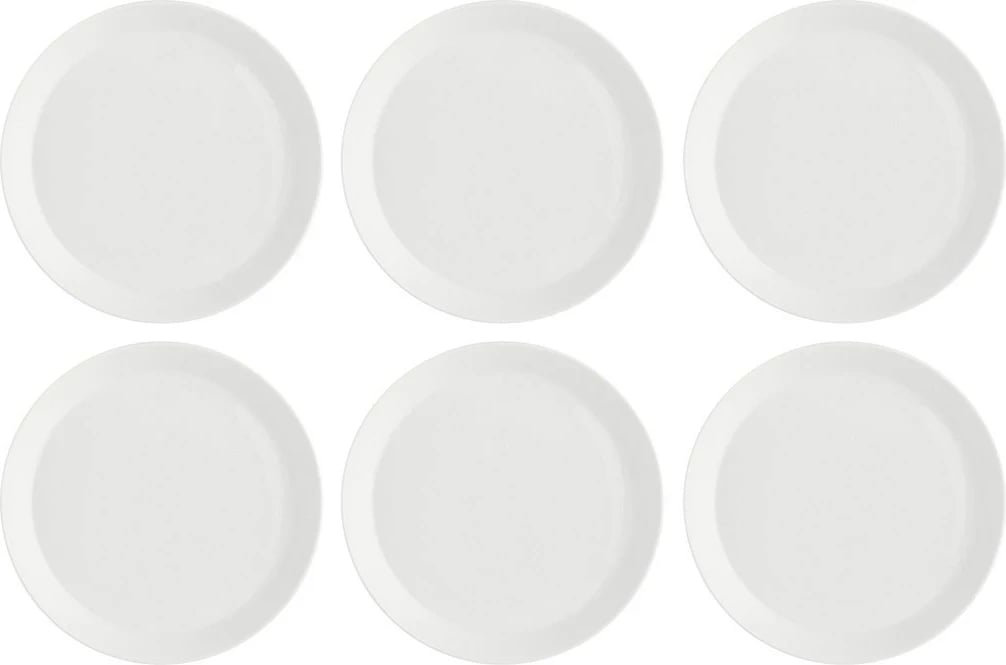Set pjatash të thella LA PORCELLANA BIANCA Essenziale Gourmet, 21.5 cm, të bardha