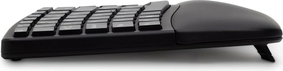 Tastierë wireless Kensington ProFit Ergo, full-size, QWERTY, Bluetooth + RF, e zezë