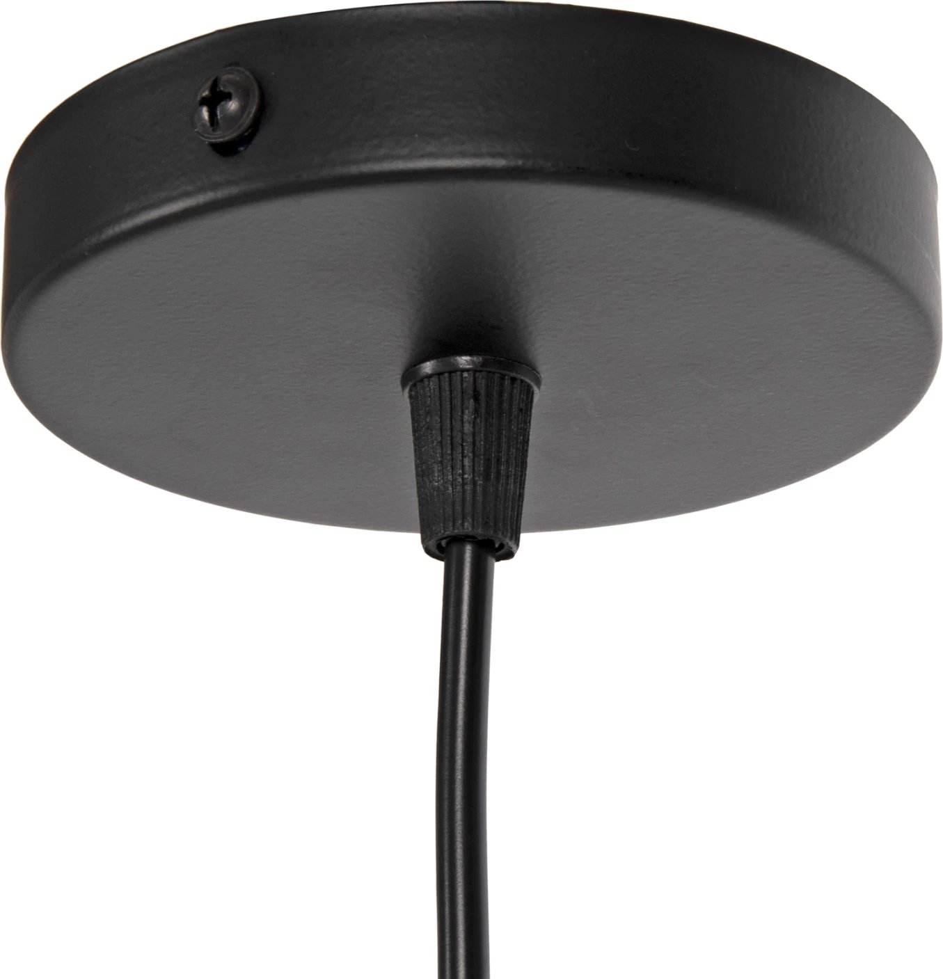 Llambë varëse tavani, kapak metali i zi, FH4164, Φ28x138H cm