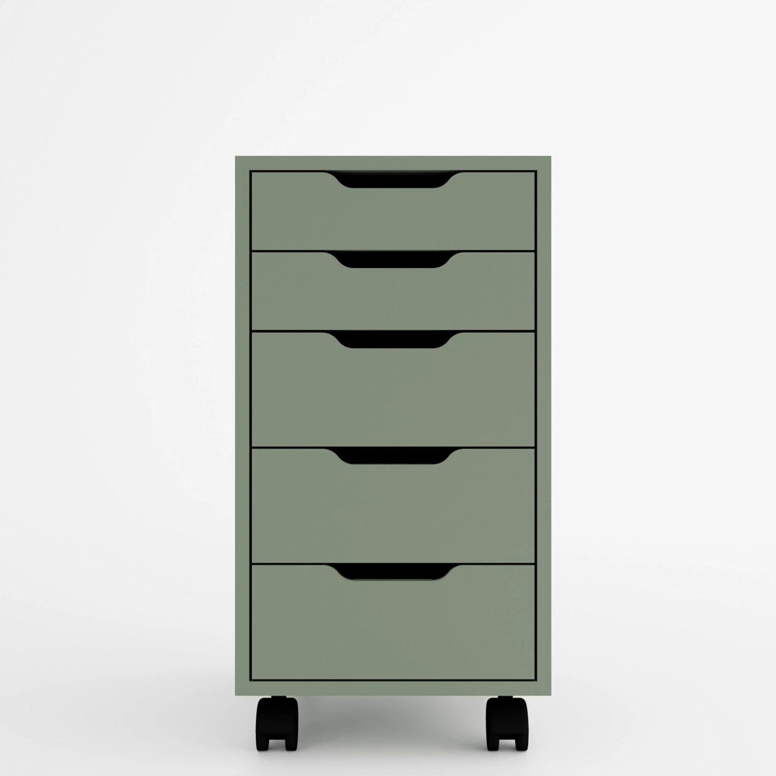 Komodë shumëpërdorimëshe, ngjyrë e gjelbër, Skye Decor Caisson 1600-78