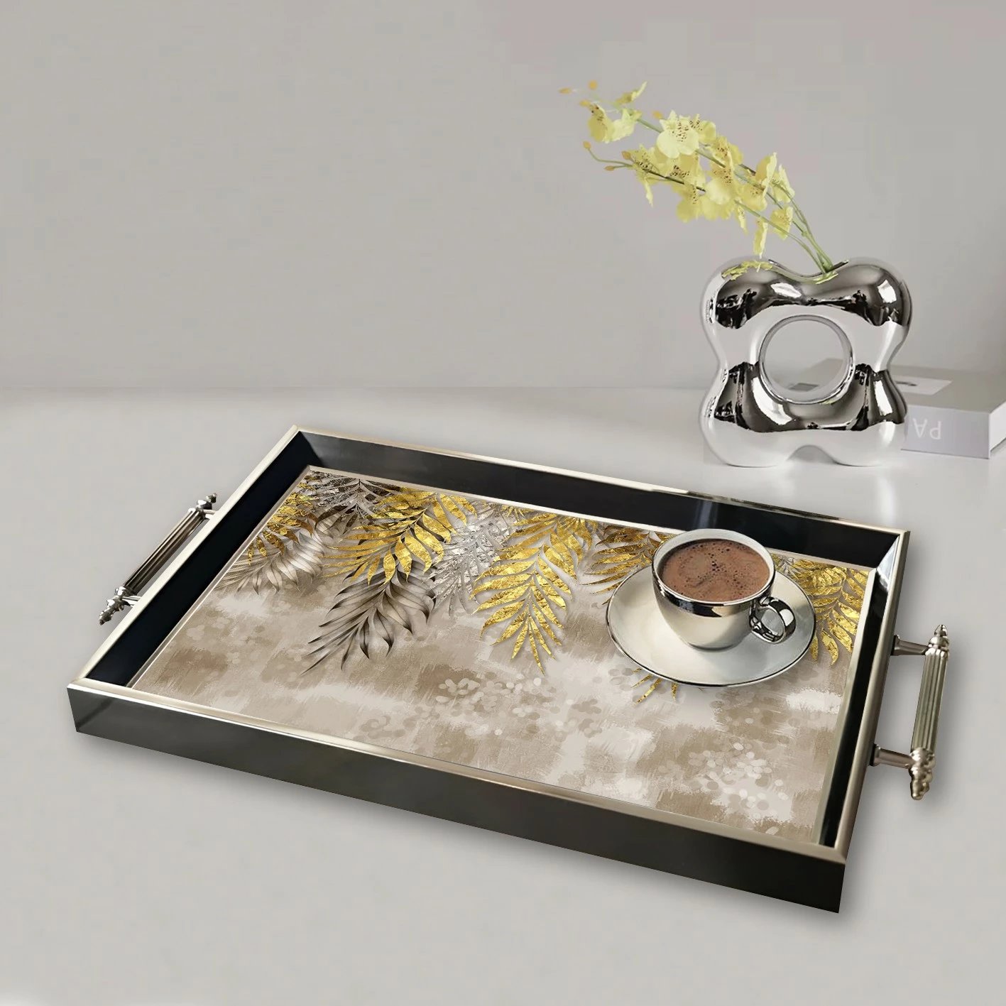 Tabaka xhami Aberto Design, shumëngjyrëshe, TPG9854