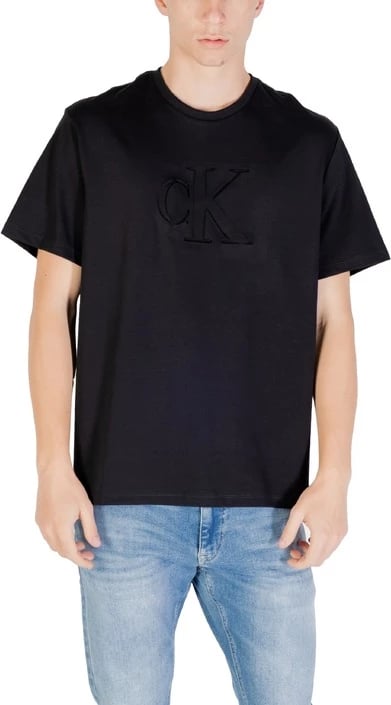 Maicë Calvin Klein Jeans për meshkuj, e zezë