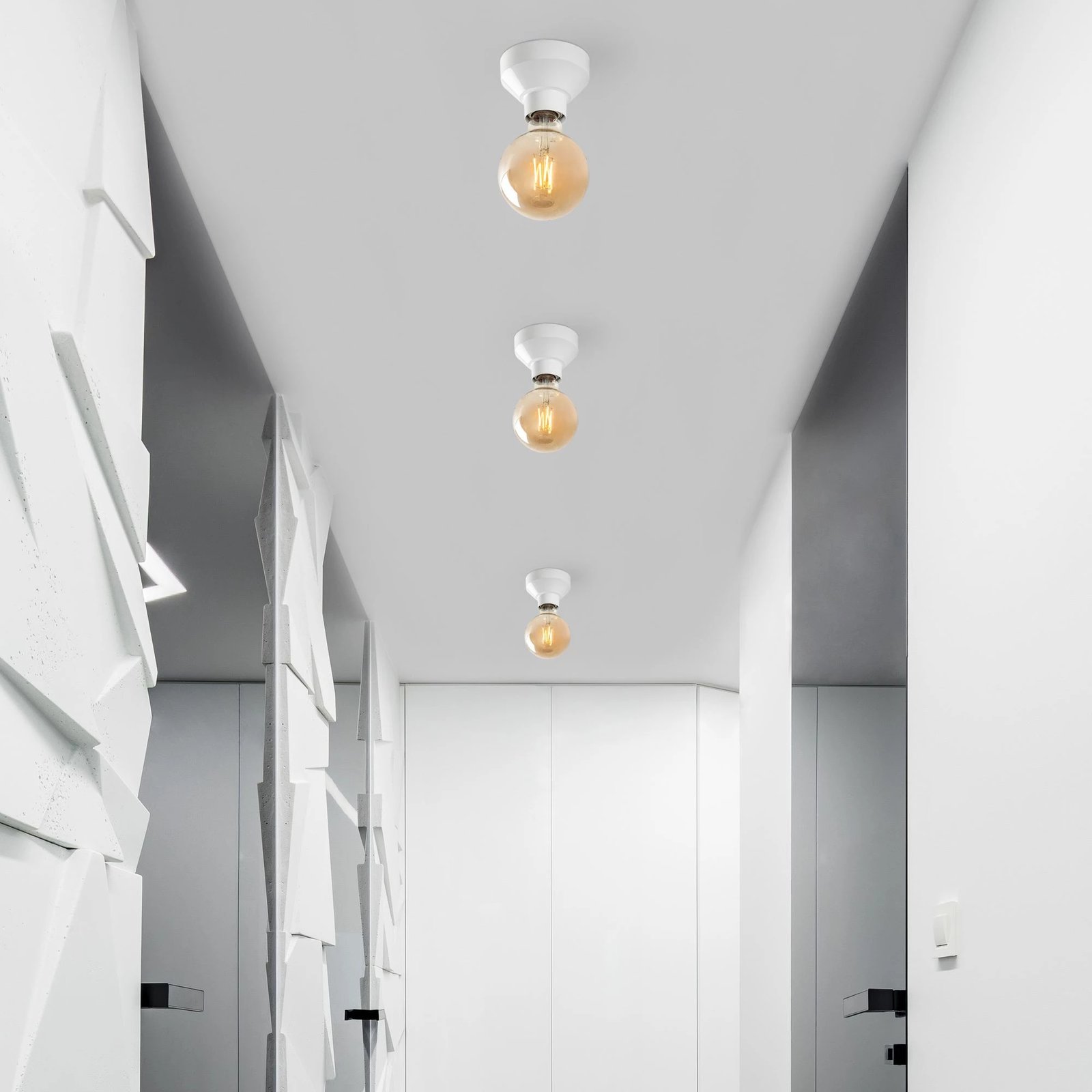 Llambë tavani Opviq, krem, Spot - 14201