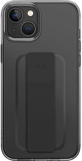 Mbështjellës UNIQ Heldro Mount për iPhone 14, me rrip FlexGrip, i zi