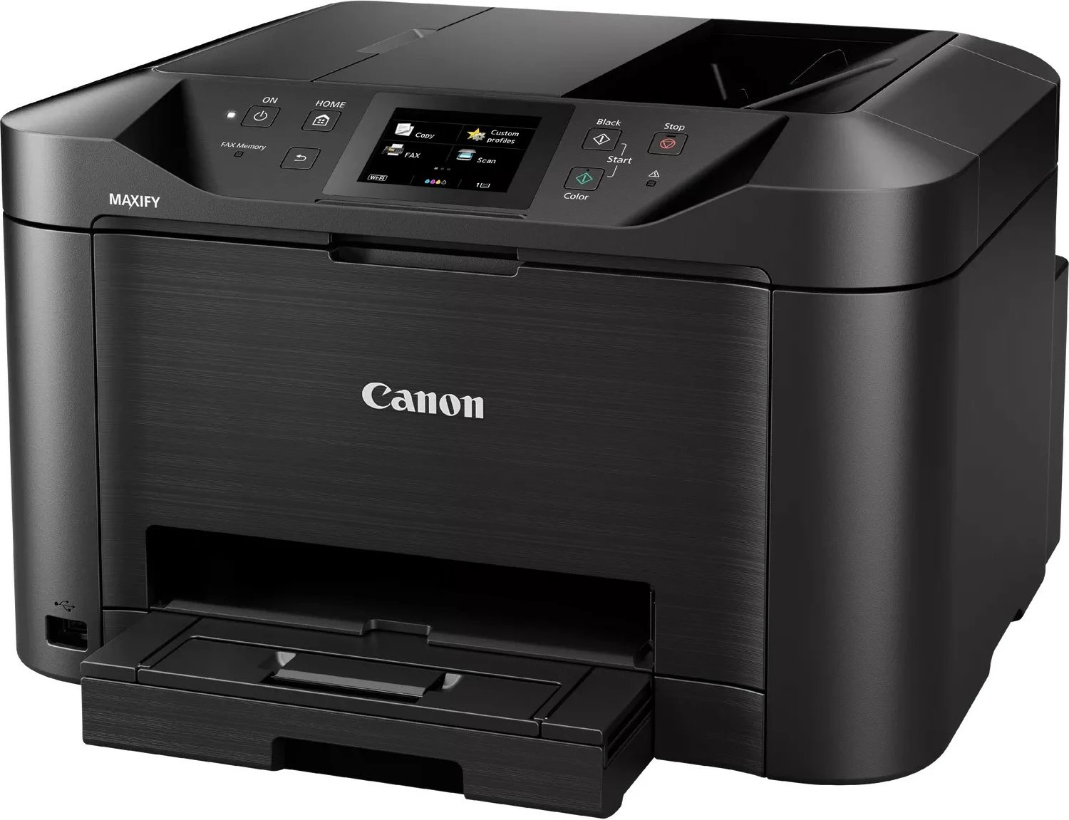 Printer multifunksional Canon MAXIFY MB5150, inkjet, ngjyrë, A4, i zi