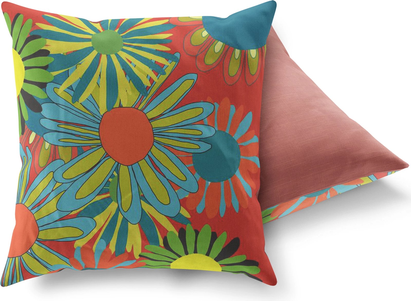 Jastëk dekorativ, shumëngjyrësh, Evila Originals, A14605, 43x43cm