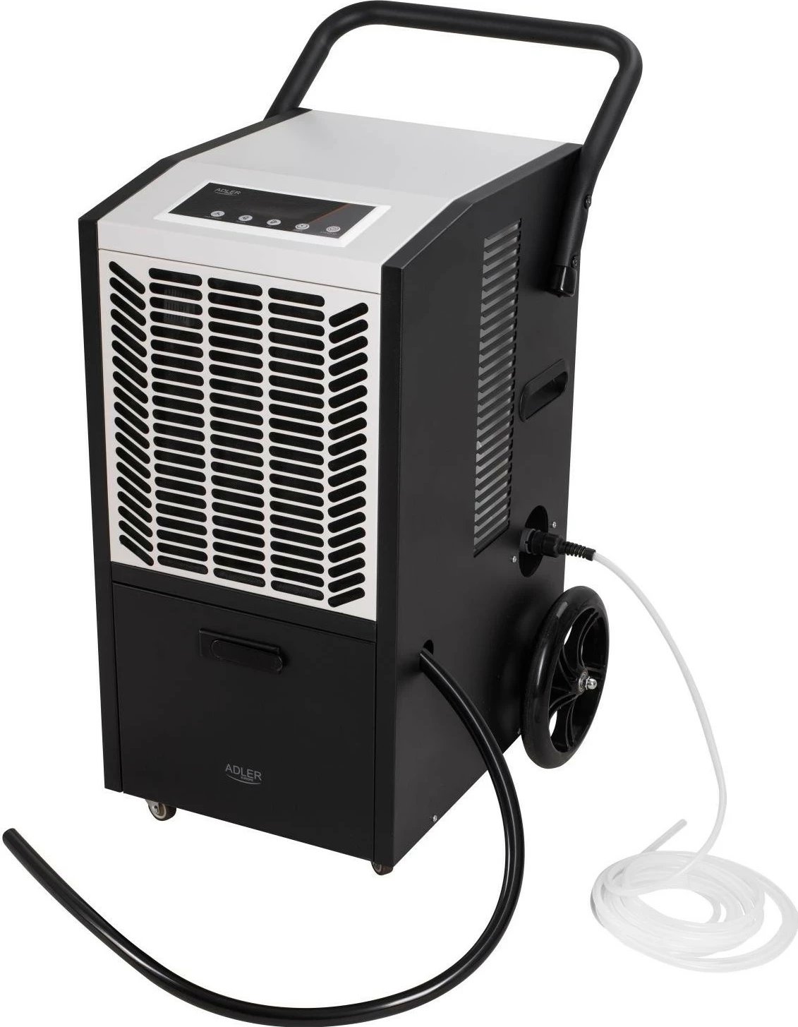 Osuese ajri Adler AD 7864, industriale, me rrota, 50L/ditë, e zezë