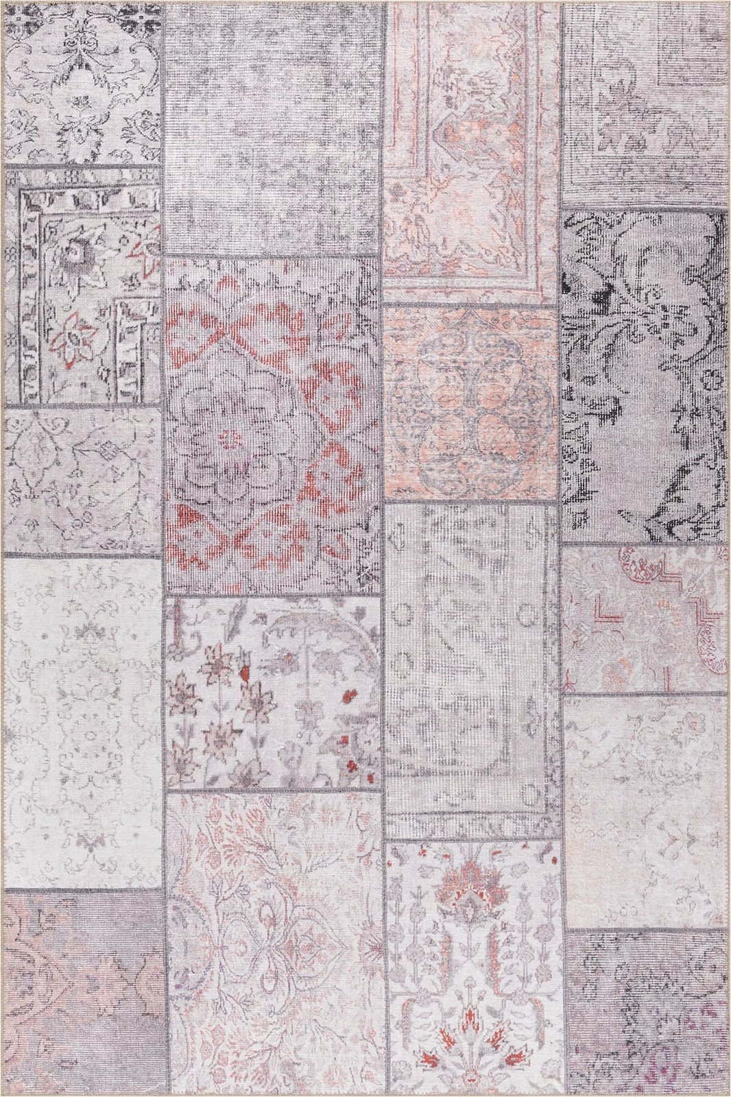 Qilim Conceptum Hypnose, Folk Chenille, gri, 210x310 cm