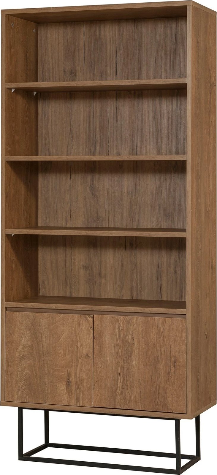 Set mobiljesh për dhomë dite Skye Decor, Laxus Takım 13, ngjyrë arre dhe e zezë