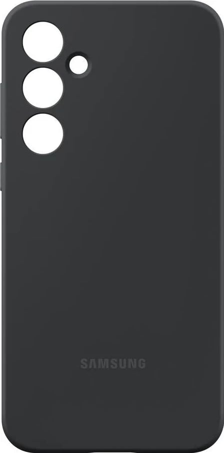 Mbështjellës Samsung për Galaxy A55 5G, silikon, ngjyrë e zezë