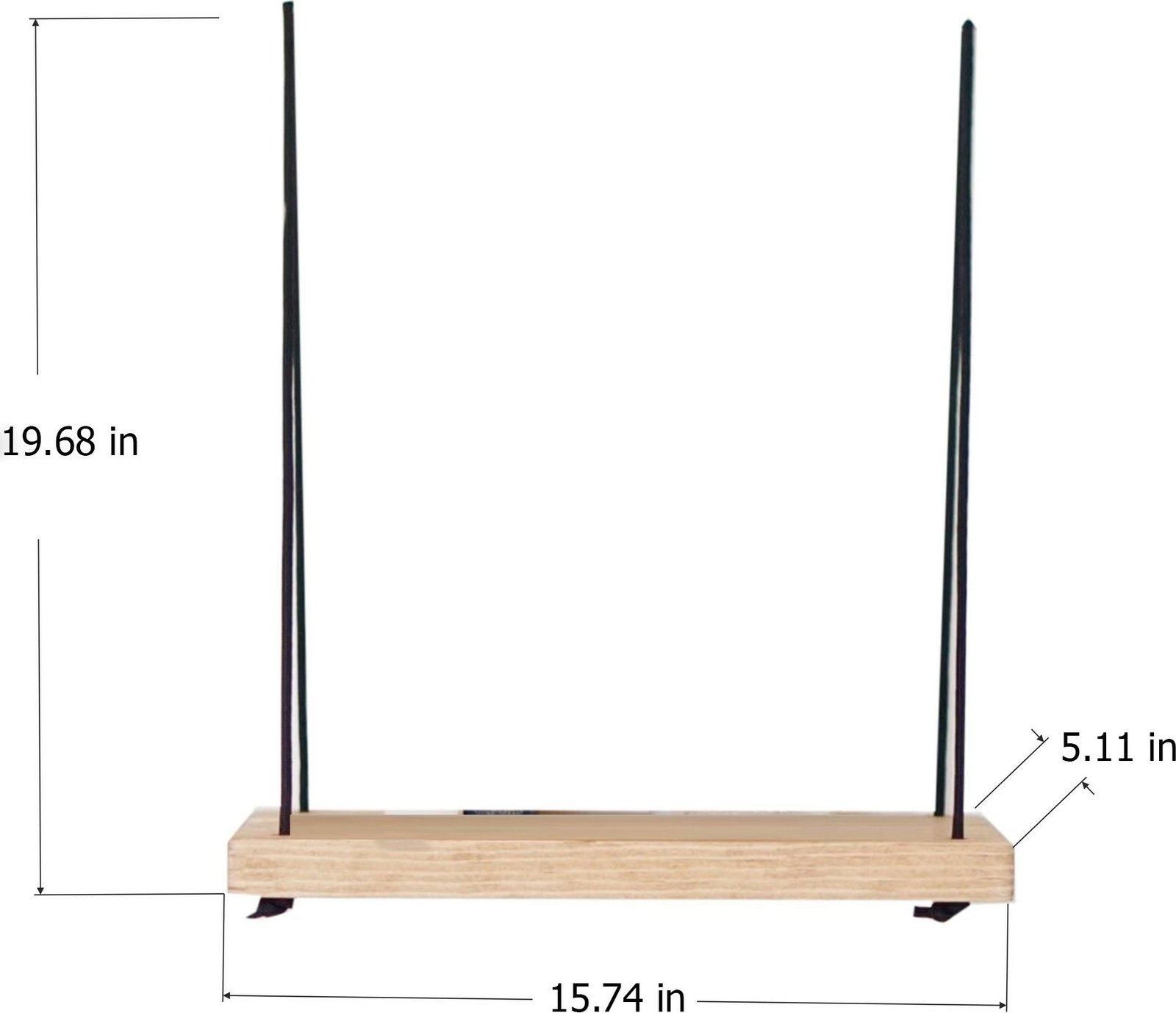 Raft muri Hanah Home, Aa055, ngjyrë arre, i punuar me dorë