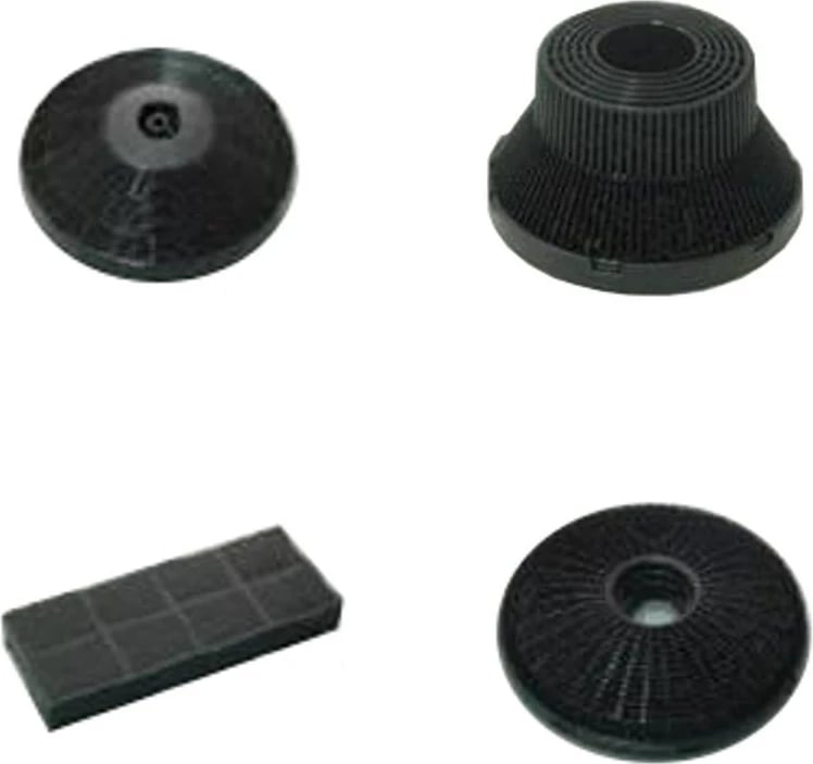 Filter për aspirator kuzhine Teka CARBON D10C, 2 copë, E zezë