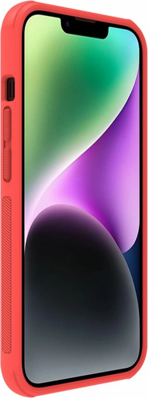 Mbështjellës Nillkin Super Frosted Shield Pro për iPhone 14 Plus, i kuq