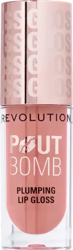 Revolution Lipgloss Pout Bomb Plumping - Candy Pink