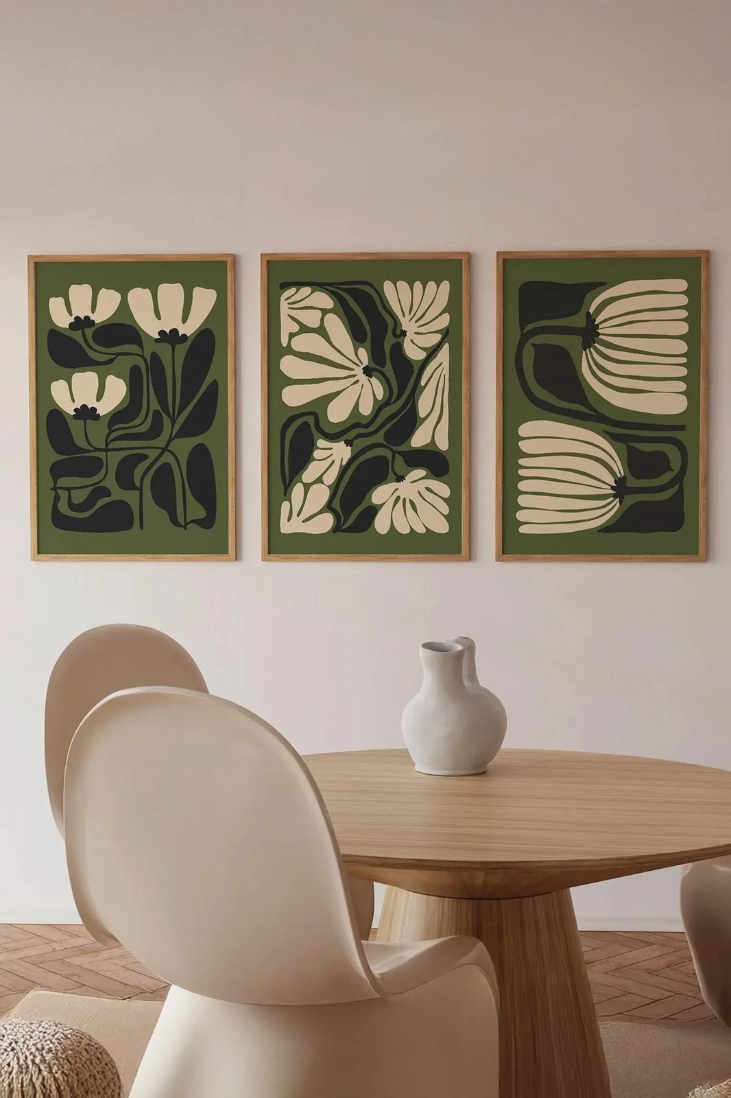 Pikturë dekorative me kornizë (3 copë), Wallity, Ersy3Ham5