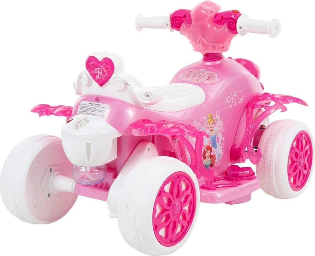 Quad elektrik për fëmijë HUFFY Princess Bubble 19055W, rozë