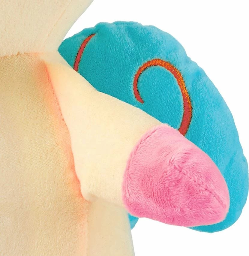 lodër pelushi me projektor, Milly Mally njëbrirësh, 10 ninulla, 5 zhurma të bardha, kohëmatës 30/60/90 min, 7 konfigurime drite, 3xAA, e verdhë