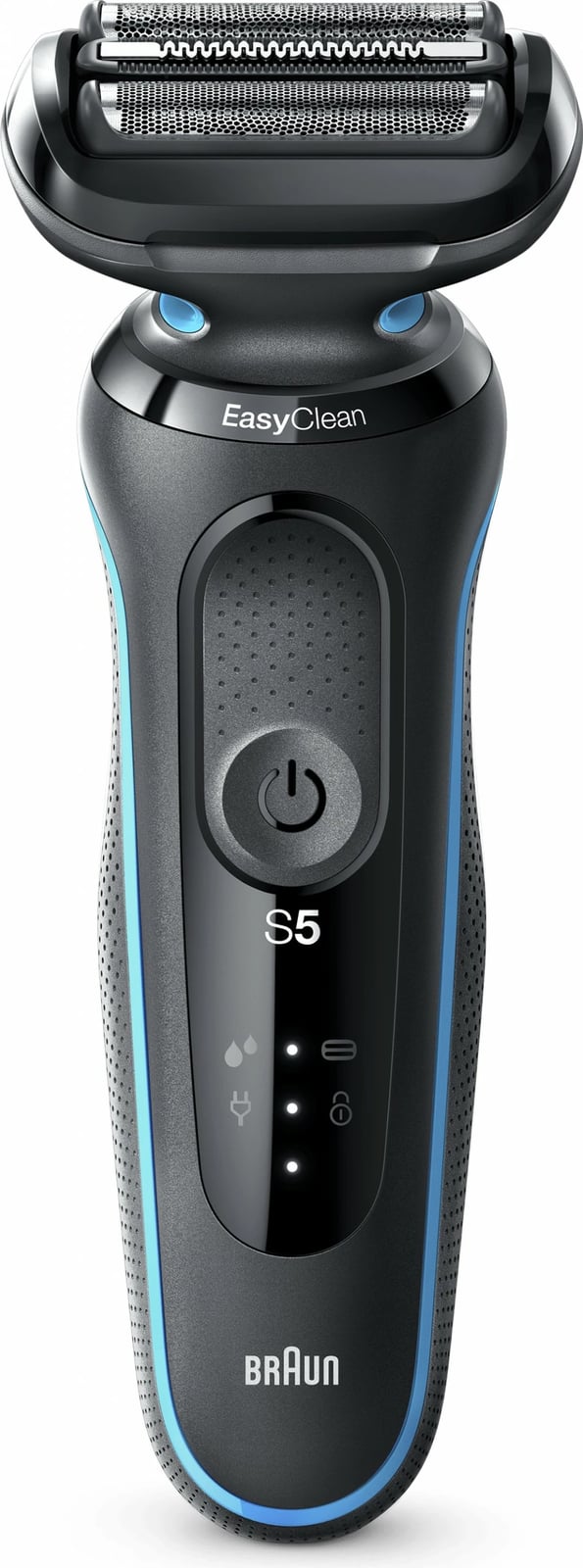 Makinë rroje Braun Series 5 50-M1000s, Foil shaver, LED, Bateri, Black, Blue Makinë rroje Braun Series 5 50-M1000s, Foil shaver, LED, Bateri, Black, Blue