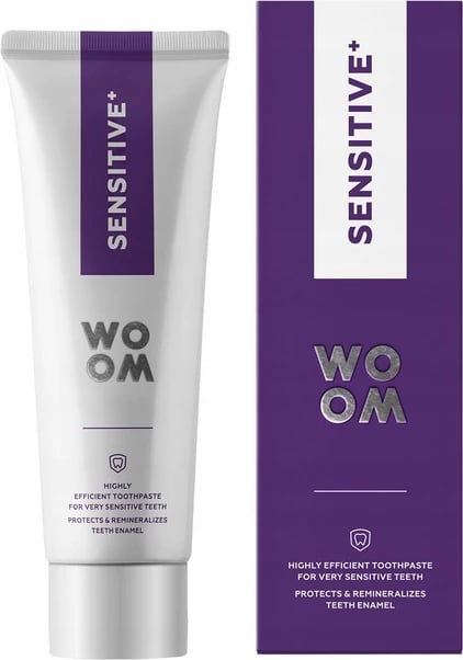 Pasta për dhëmbë Woom Sensitive+ gentle 75ml