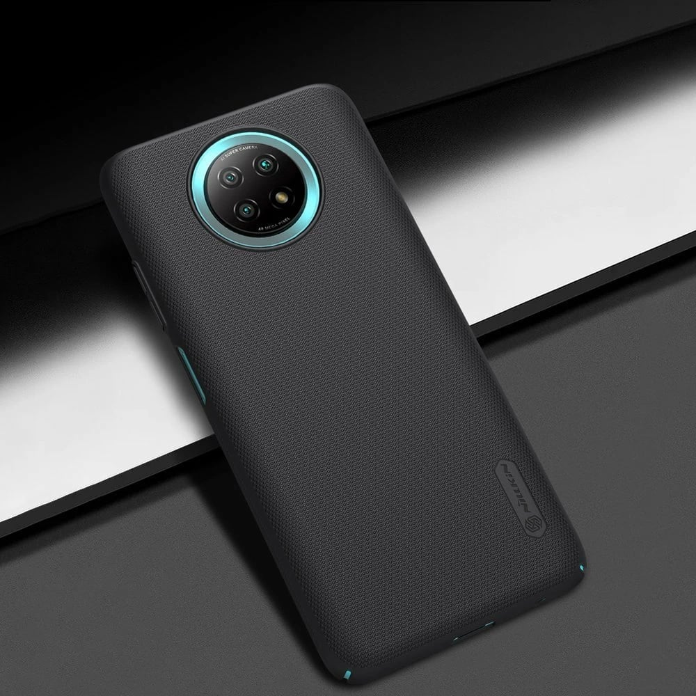 Mbështjellës Nillkin Super Frosted Shield për Xiaomi Redmi Note 9T 5G, i zi