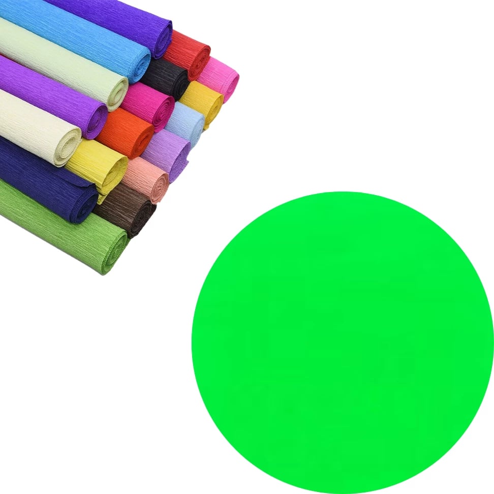 OSH LETER KREP GJELBER FLUORESHENTE 50X200CM 1/10 SC1263