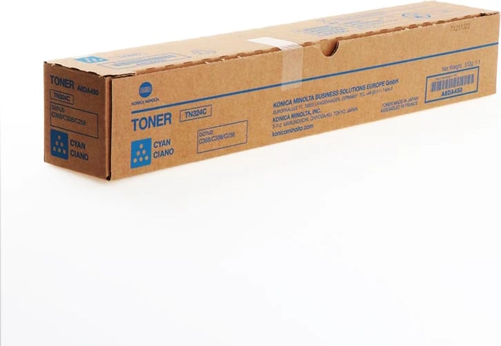 Toner Konica Minolta TN324C A8DA450 26000 faqe cyan