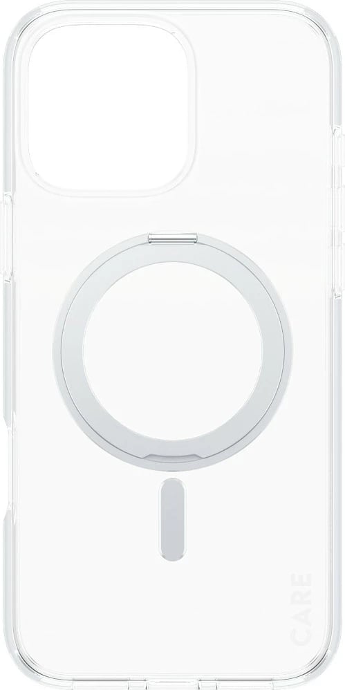 Mbështjellës PanzerGlass CARE Feature me Kickstand MagSAFE për iPhone 16 Pro Max, transparent