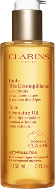 Cleansing Oil Clarins Total, unisex, 150ml