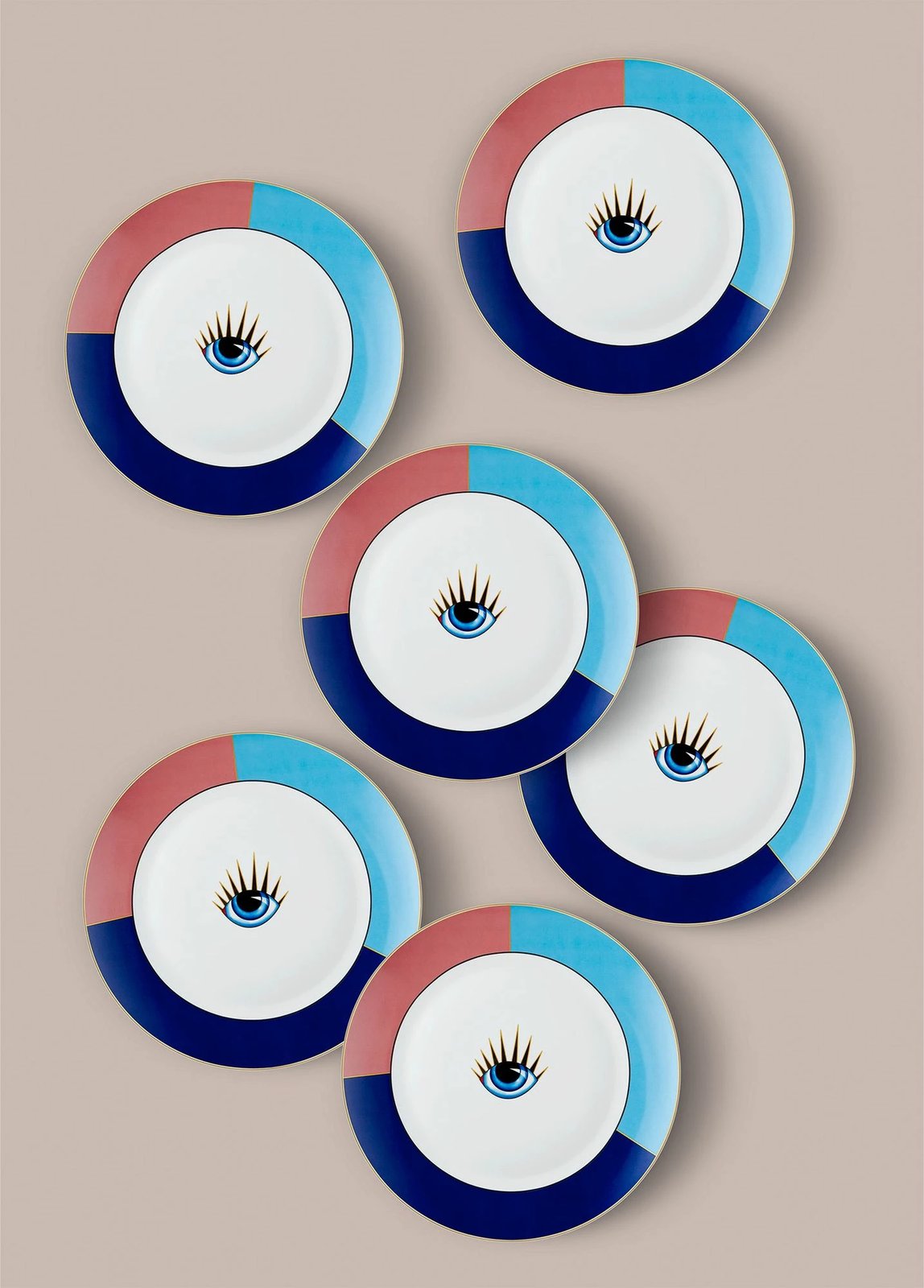 Set pjatash shërbimi (6 copë), Hermia, DNR0082