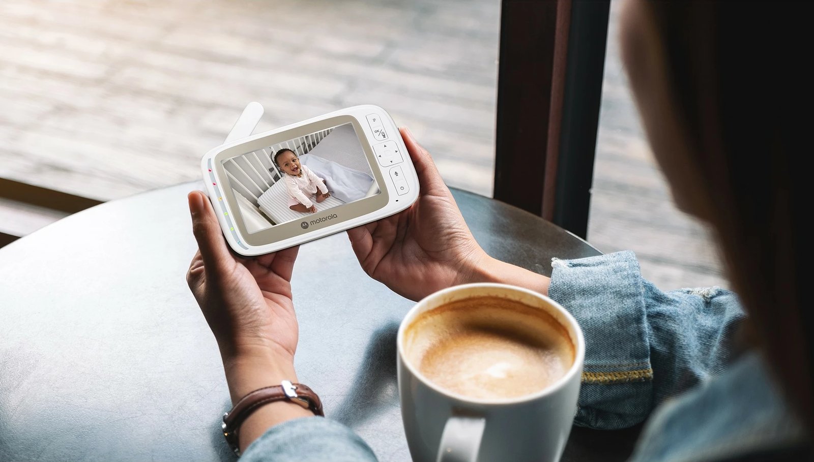 Monitor foshnje Motorola VM85 Connect, 5 inç, i bardhë