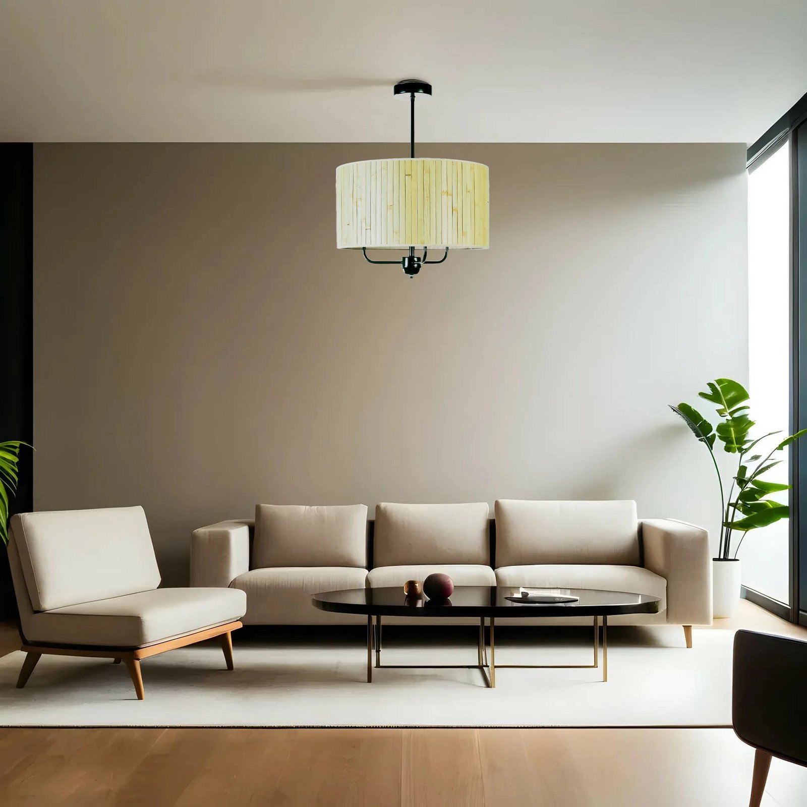 Llambë tavani Opviq, 8859-2, ngjyrë lisi dhe e gjelbër