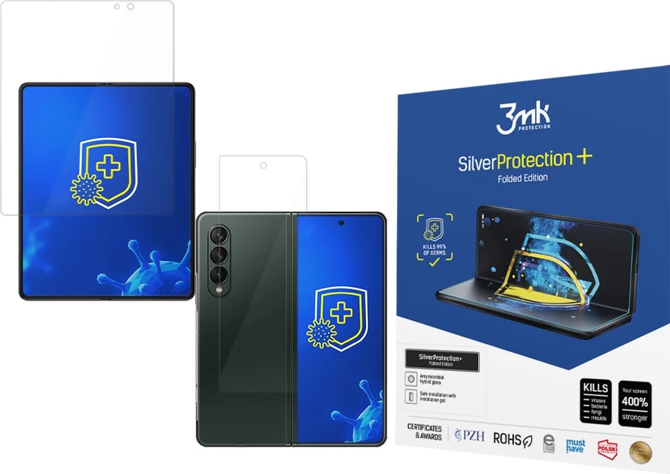 Mbështjellës 3mk Protection SilverProtection+ Folded Edition për Samsung Galaxy Z Fold 3