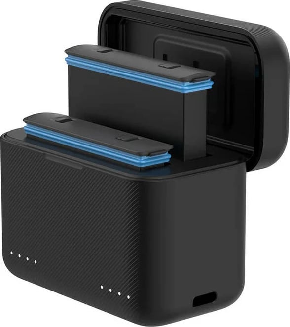 Karikues dy-kanalësh Telesin S0-BCG-03-TIS për Insta360 X3, i zi